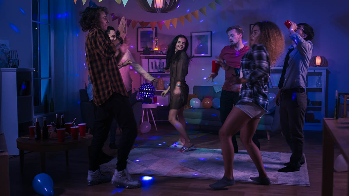 teen holiday parties