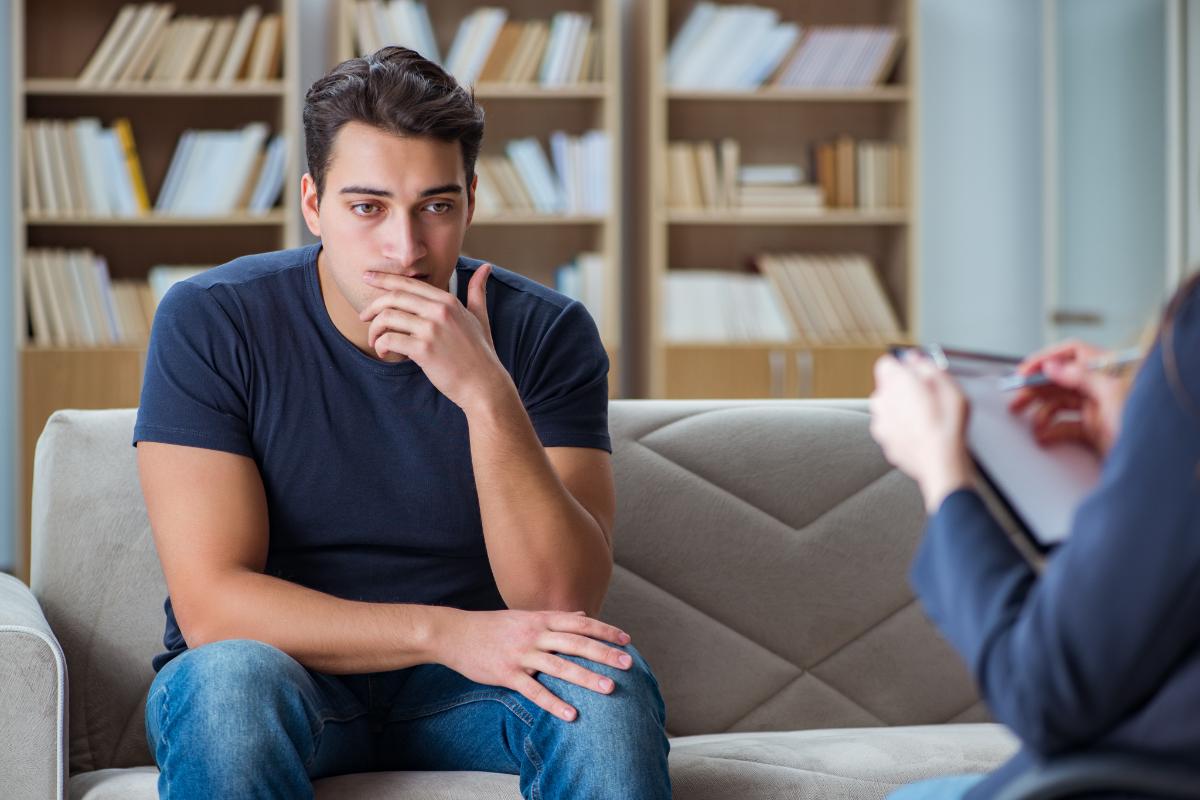 a man benefits from polysubstance abuse treatment