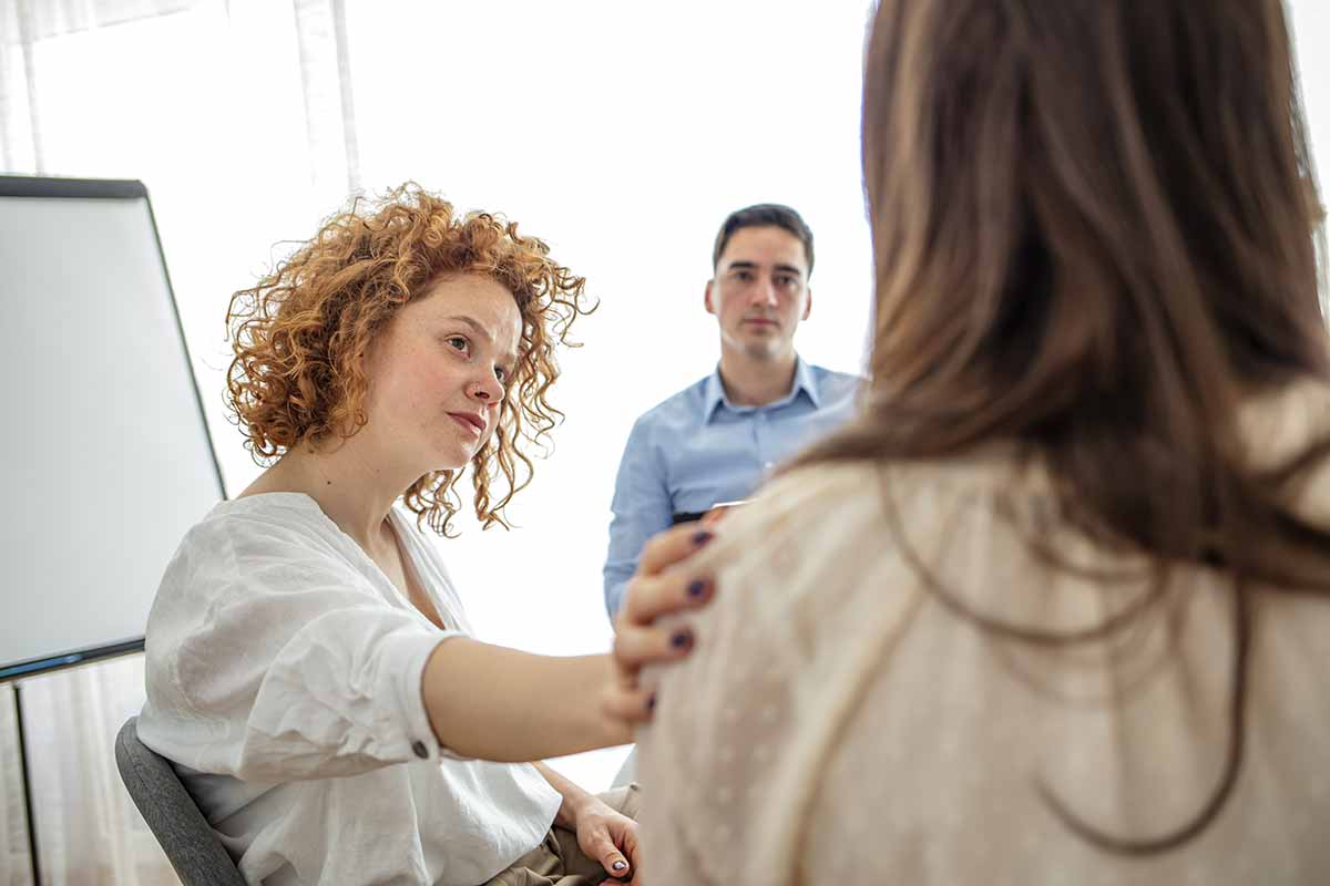 a woman understands the benefits of intensive outpatient