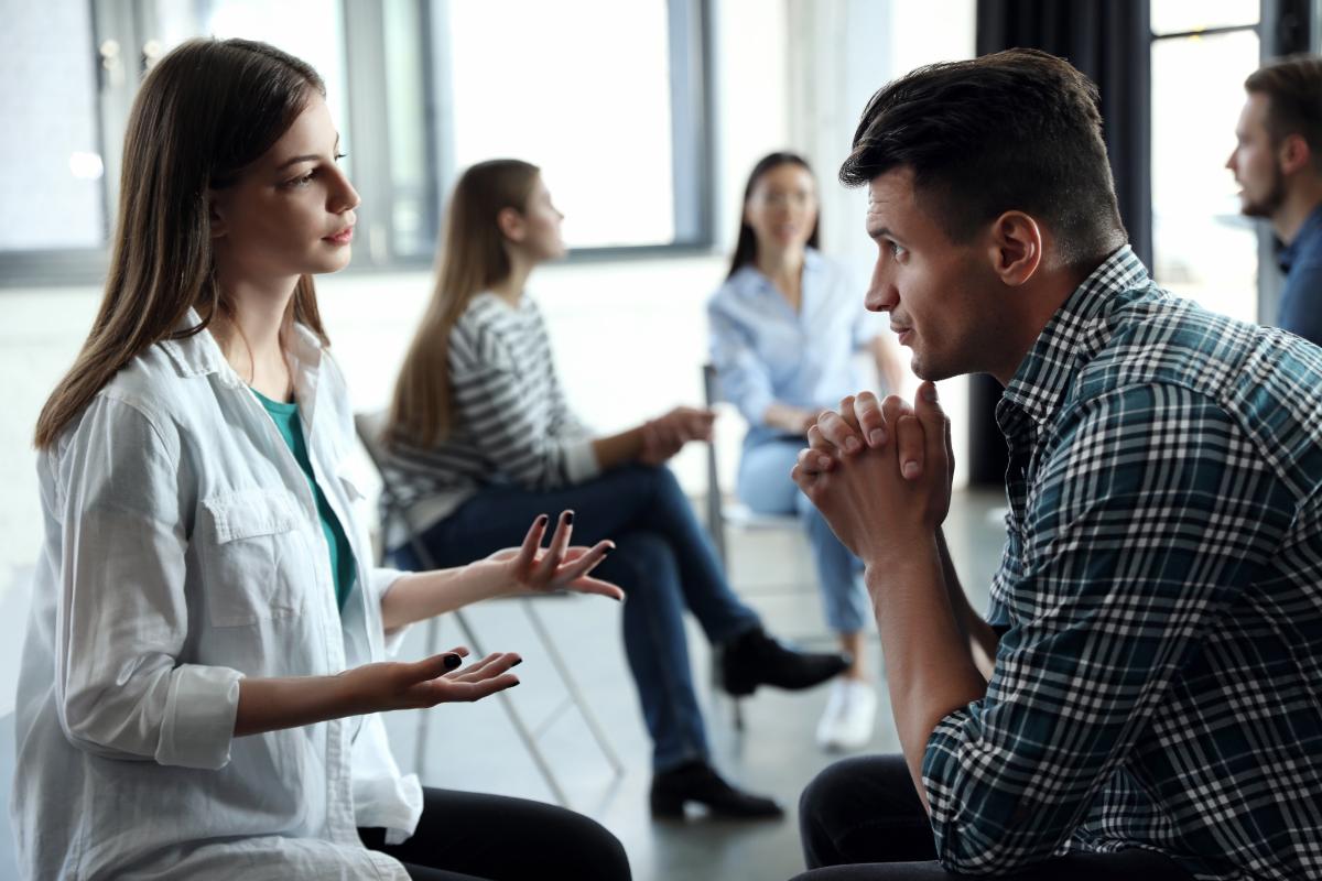 a man goes through dialectical behavior therapy
