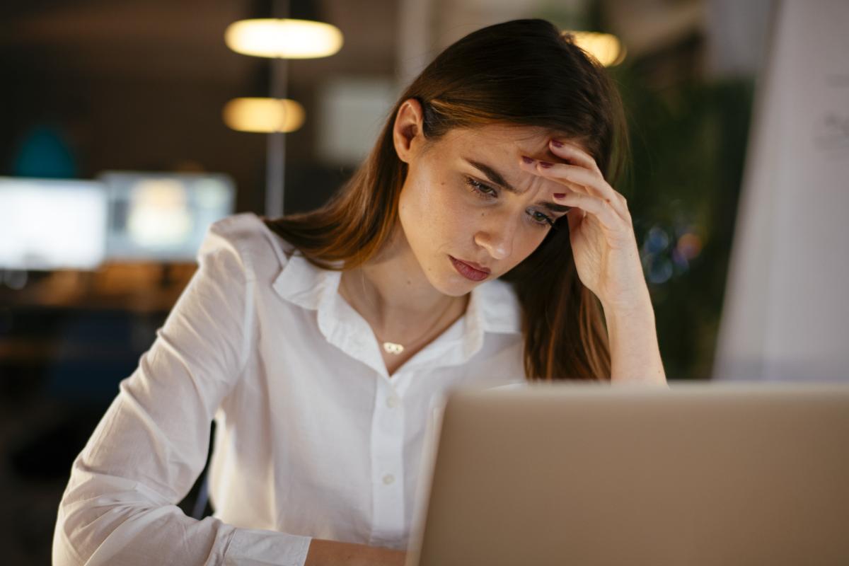 a woman is trying her best at overcoming anxiety