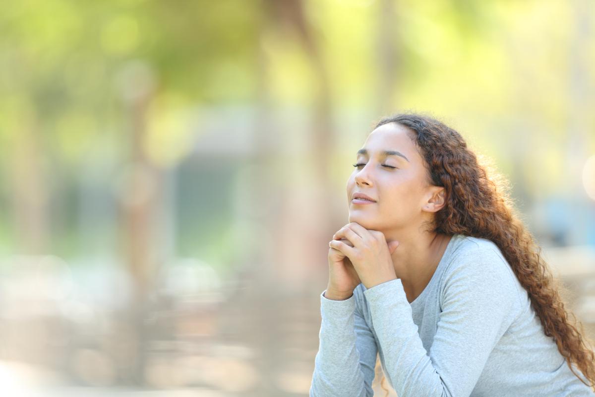woman outside